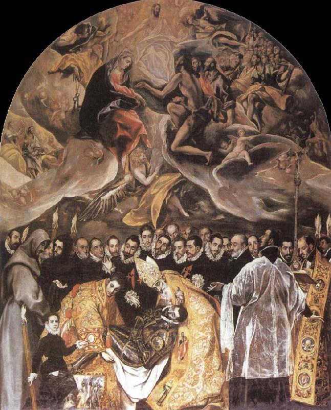 El Greco Burial of Count Orgaz Spain oil painting art
